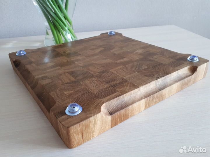 Разделочная доска торцевая, дуб
