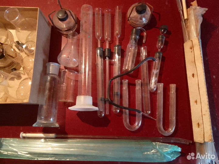 Лабораторная посуда советские