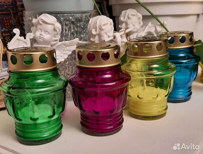 Лампадка поминальная,не угасаемая свеча