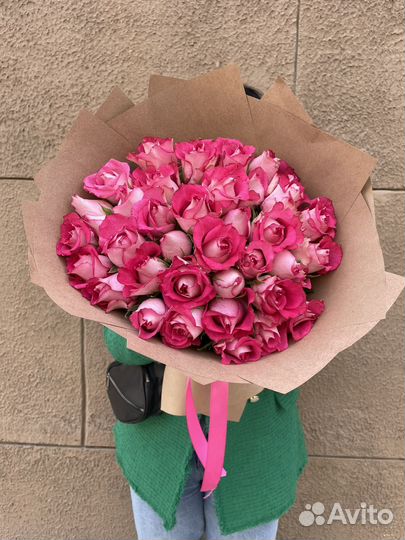 Букет 51 роза цветы с доставкой