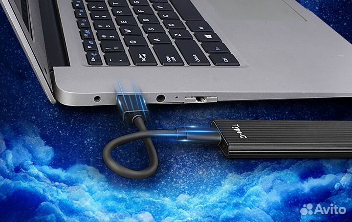 Универсальный переходник (внешний бокс) M.2 NVMe