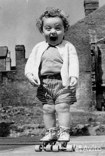 Роликовые коньки детские раздвижные СССР