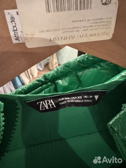 Куртка женская zara осень/весна xs (24)