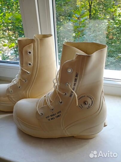 Берцы США Bata White Mickey Mouse Boots