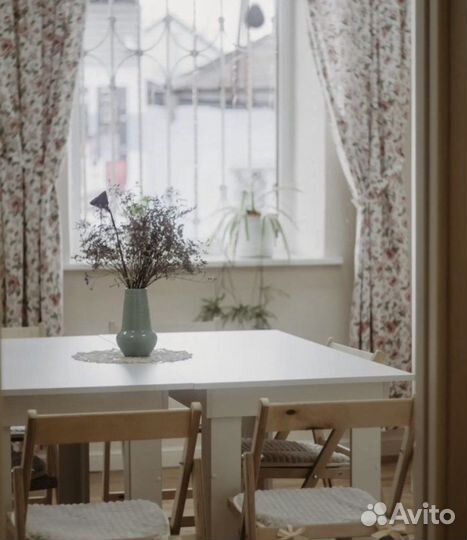 Шторы прованс с гардиной