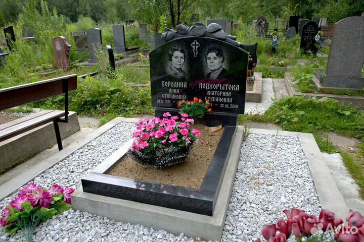 Установка памятников, оград