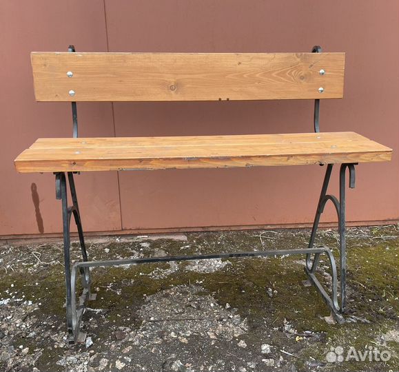 Скамейка металлическая