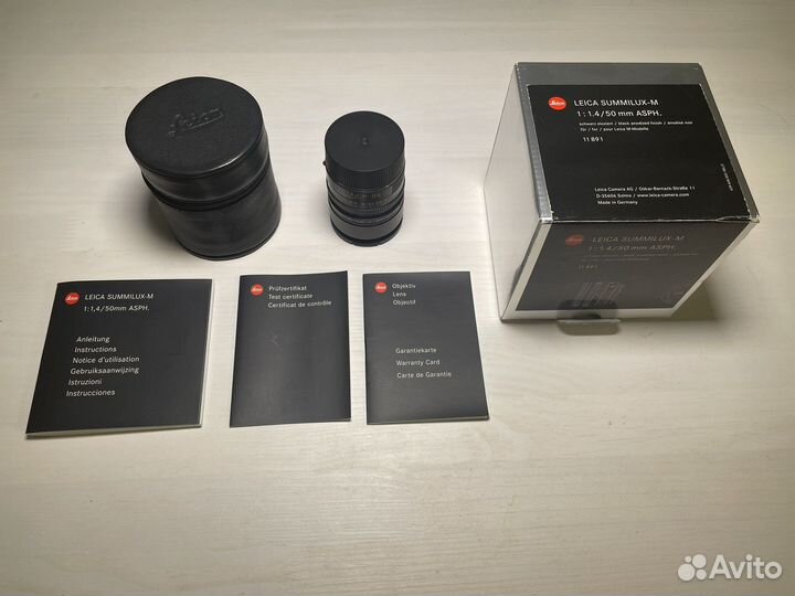 Summilux 50 mm 1.4, (11891)