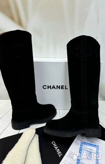 Сапоги Ботинки Chanel Женские Размер 36-40