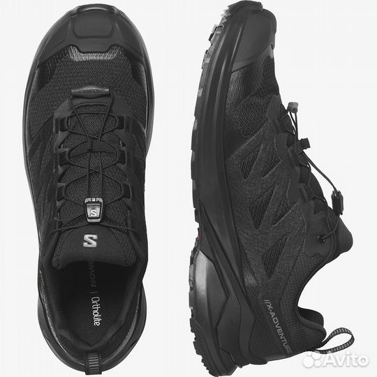 Кроссовки Salomon X-adventure GTX (Black/Black/Bla