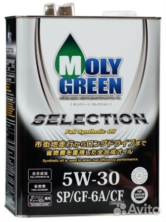 Масло Moly Green Selection 5W-30 (4 л.)