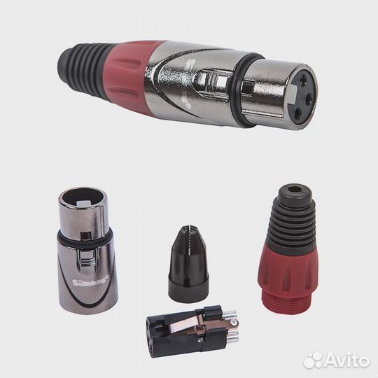 Разъемы на кабель XLR female (мама) Soundking 2 шт