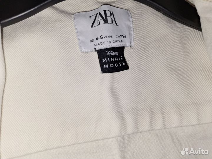 Джинсовая куртка zara для девочки