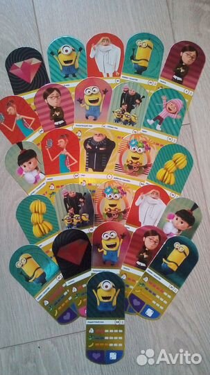 Карточки и журнал Миньоны