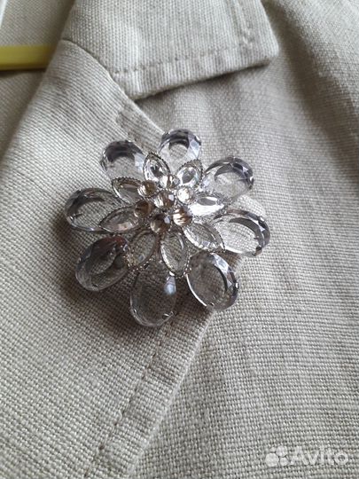 Брошь цветок, винтаж