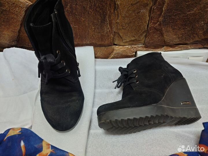 Ботильоны натуральная кожа 37