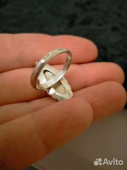 Серебряное кольцо винтаж СССР