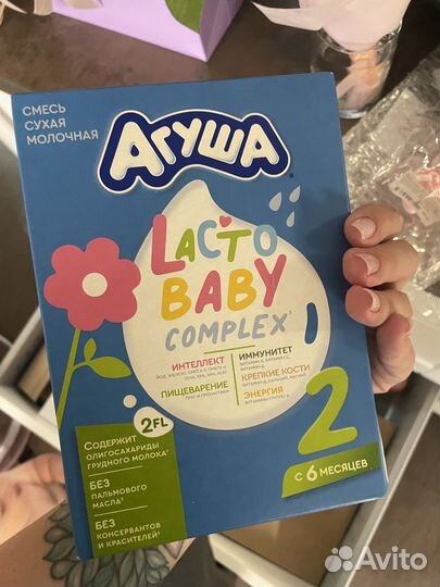 Агуша lacto baby