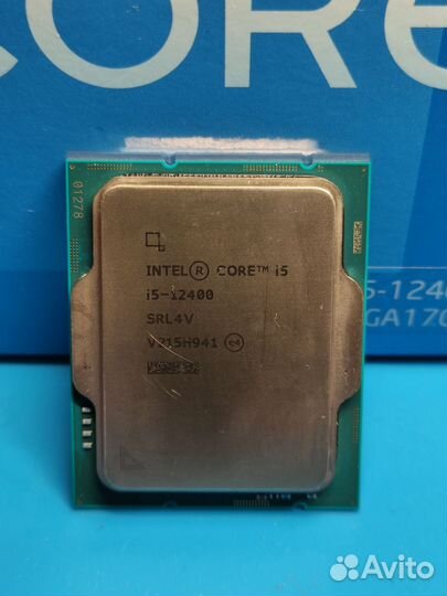 Процессор intel core i5 12400 BOX