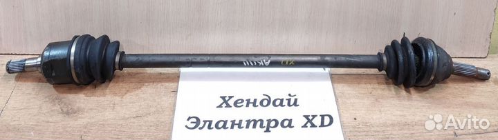 Полуось перед Rh 1.6л б. АКПП Hyundai Elantra XD