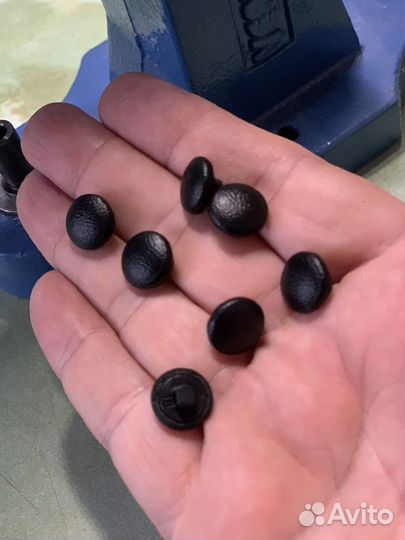 Заготовка для обтяжки пуговец