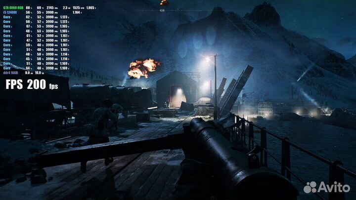 Игровой пк i5-12400f 4.40GHz,ddr4 16GB,RTX4060 8GB