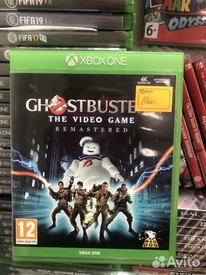 Ghostbusters remastered xbox one диск