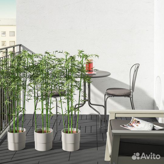 Utlangan IKEA 504.453.44 Напольная плитка для улицы 0,90 м² серая морилка