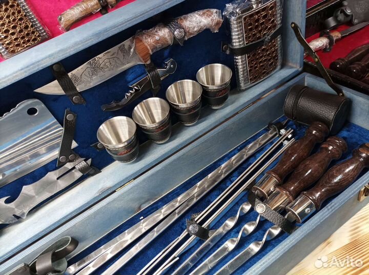 Шашлычный набор подарочный