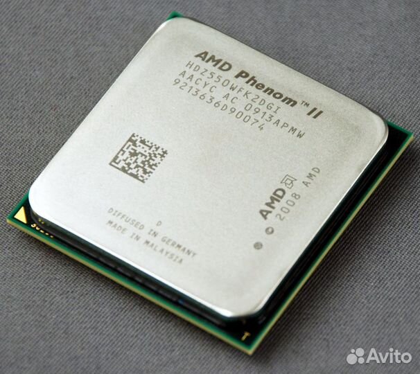 AMD Phenom II X2 550 Calisto (3100MHz, AM3, L3 614