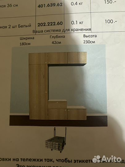 Вешалка в прихожую, торг