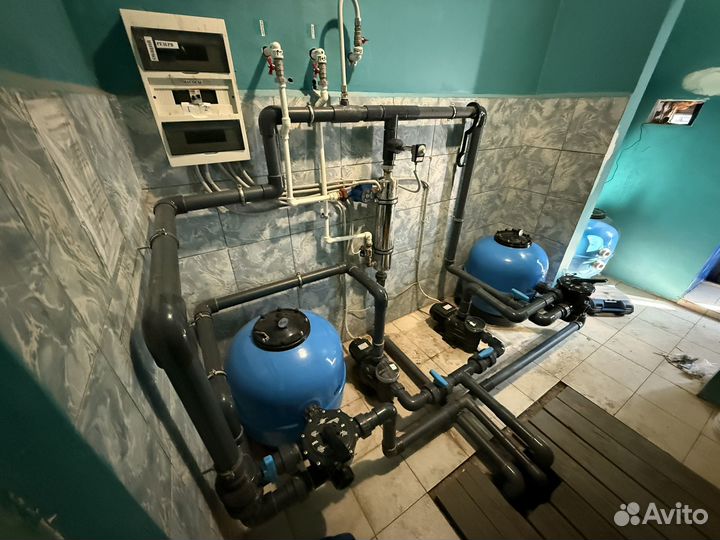 Обслуживание и ремонт бассейнов, оборудования