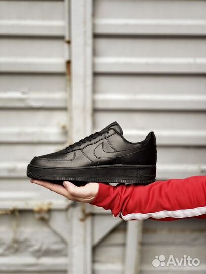 Кроссовки nike air force 1 low black