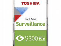 HDD 10Tb sata-III Toshiba S300 Pro (новые)