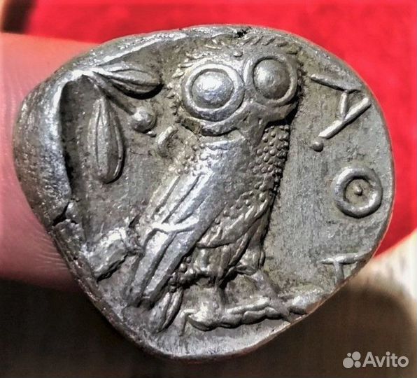 Афины тетрадрахма Пелопонесская война красота