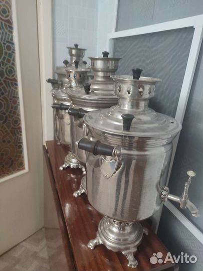 Самовар Тульский на углях