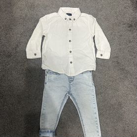 Джинсы для мальчика zara 80 86