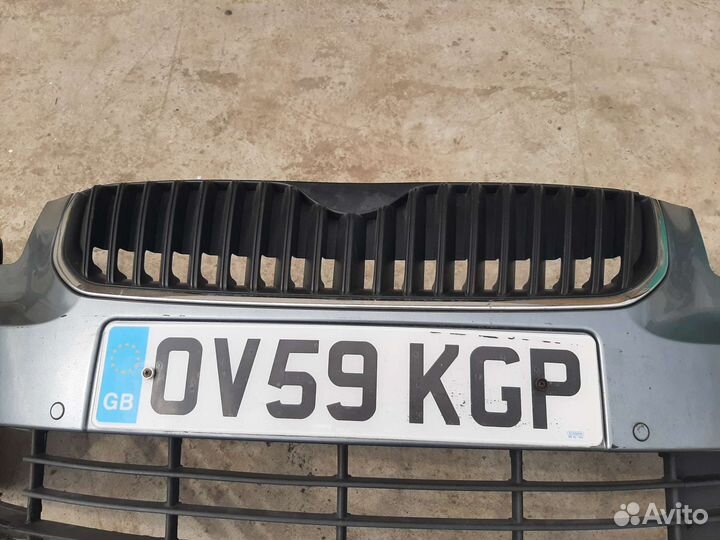 Решётка радиатора Skoda Superb 2