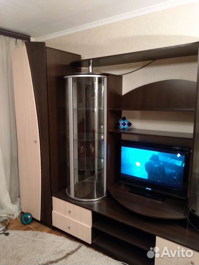 Стенка в гостиную венге/берёза б/у