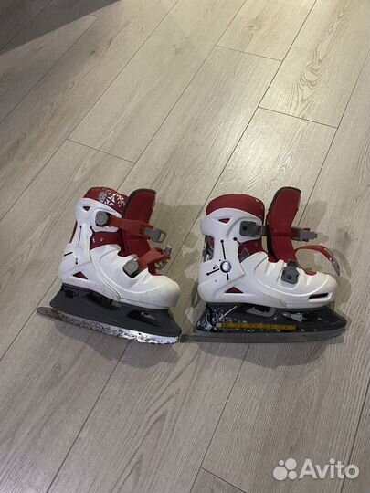 Коньки детские раздвижные 33 36