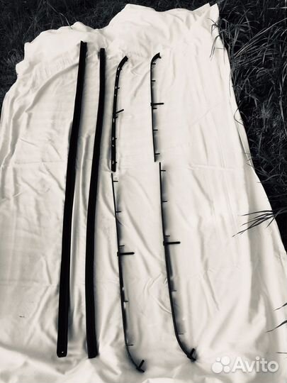 Железные Планки с резиновыми наклад. ваз 21011-013