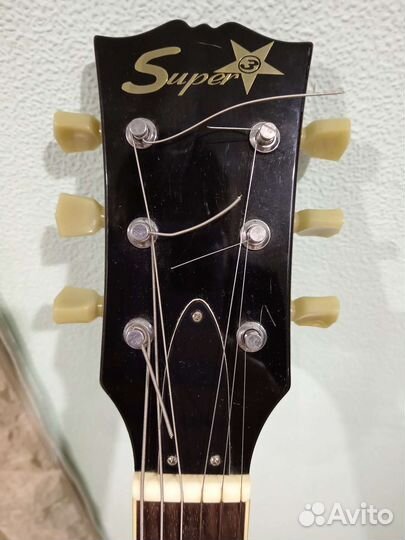 Полуакустическая электрогитара Oxylane Super 3