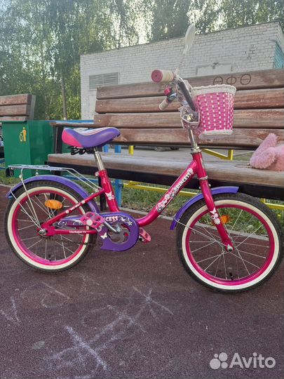 Велосипед подростковый с 5 до 9 лет 16 дюймов