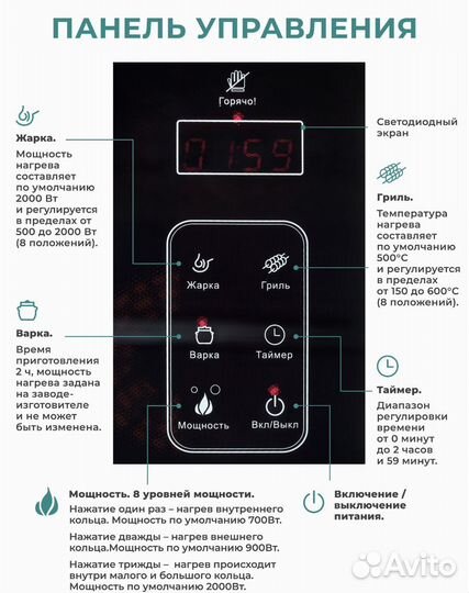 Плита электрическая gemlux