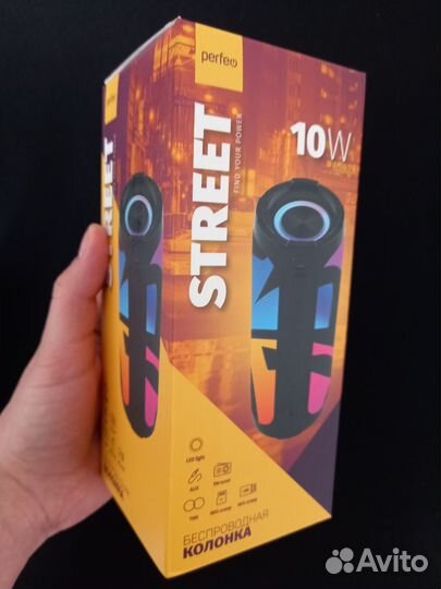 Колонка портативная perfeo (PF D0328) 