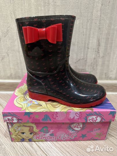 Детские резиновые сапоги 29 размер