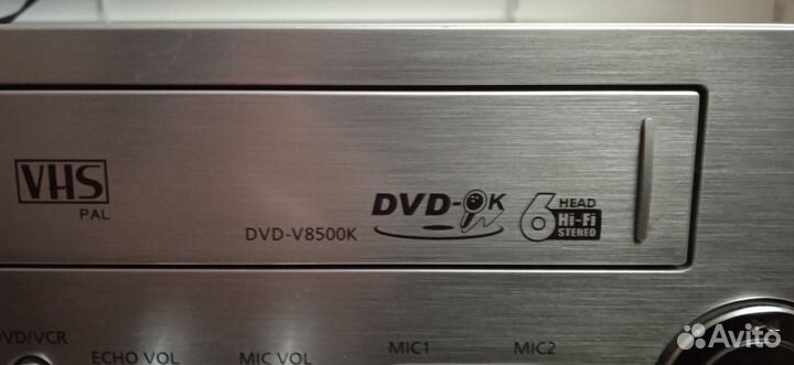 Видео магнитофон с DVD Samsung DVD-V8500K с караок