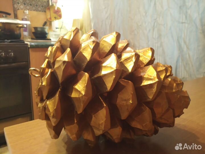 Шишка декоративная 30см на 20см