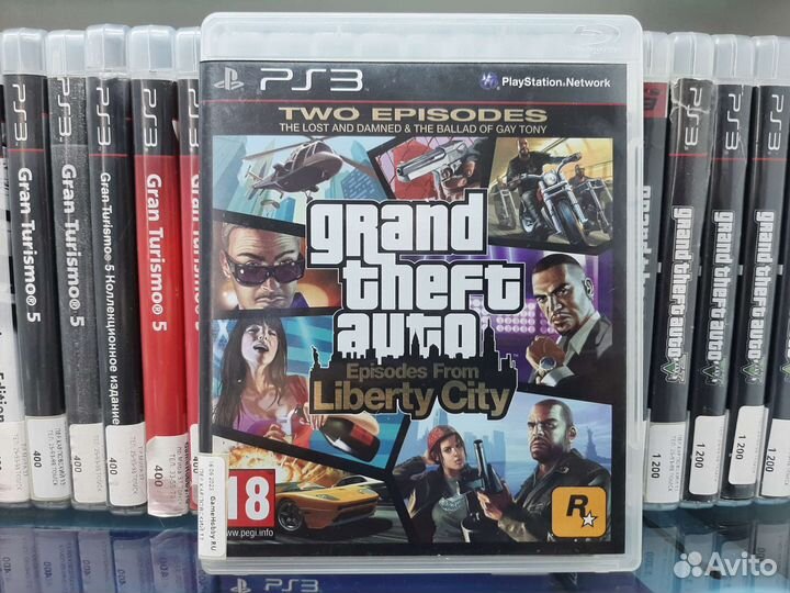 GTA: episodes from Liberty City (ps3)