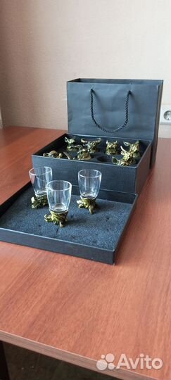 Рюмки перевертыши с животными